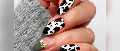 Kendall Jenner se confiesa fanática de las uñas con estampado de vaca Kendall Jenner se confiesa fanática de las uñas con estampado de vaca