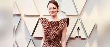 Emma Stone llevó las hombreras a otro nivel con este vestido en los Oscar Emma Stone llevó las hombreras a otro nivel con este vestido en los Oscar