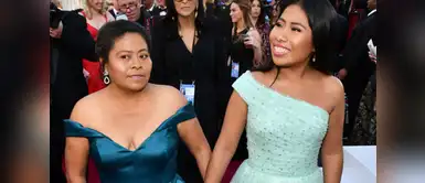 Esta fue la reacción de la mamá de Yalitza Aparicio al conocer a Diego Luna Esta fue la reacción de la mamá de Yalitza Aparicio al conocer a Diego Luna