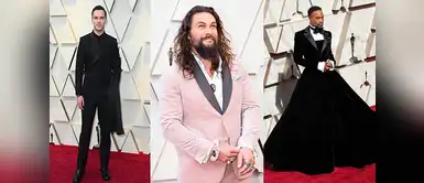Los hombres también se lucieron en la alfombra roja de los Oscars 2019 Los hombres también se lucieron en la alfombra roja de los Oscars 2019