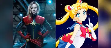 Capitana Marvel revela que Sailor Moon es su modelo a seguir Capitana Marvel revela que Sailor Moon es su modelo a seguir