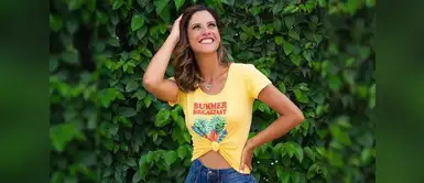 Luce divina con un vestido tejido al estilo de María Pía Copello Luce divina con un vestido tejido al estilo de María Pía Copello