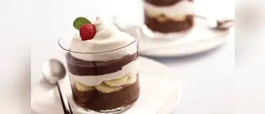 ¡Receta Fría! Parfait de chocolate, galletas y maní ¡Receta Fría! Parfait de chocolate, galletas y maní