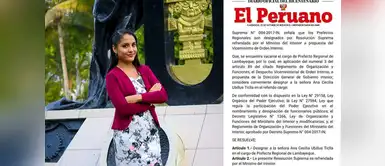 Conoce a la joven politóloga que asumirá la prefectura regional de Lambayeque Conoce a la joven politóloga que asumirá la prefectura regional de Lambayeque