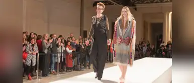 Diseños inspirados en tejidos del antiguo Perú causan sensación en Bélgica Diseños inspirados en tejidos del antiguo Perú causan sensación en Bélgica