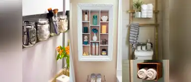 ¡DIY! 8 Ideas para decorar baños pequeños ¡DIY! 8 Ideas para decorar baños pequeños
