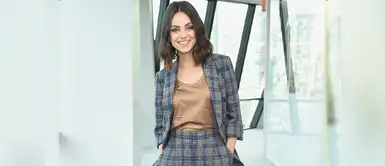 Mila Kunis y el outfit de oficina que desearás usar todos los días Mila Kunis y el outfit de oficina que desearás usar todos los días