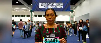 Primera mujer indígena maya de Guatemala corrió en la Maratón de Los Ángeles Primera mujer indígena maya de Guatemala corrió en la Maratón de Los Ángeles
