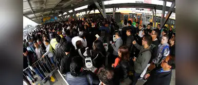 Metropolitano: ya no habrá fila de sentados en estación Naranjal Metropolitano: ya no habrá fila de sentados en estación Naranjal