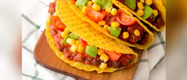 ¡Tacos vegetarianos! Receta rápida y nutritiva ¡Tacos vegetarianos! Receta rápida y nutritiva