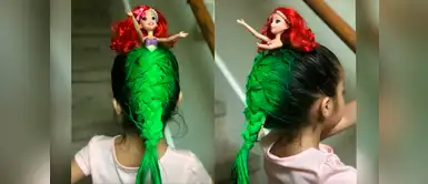 El peinado que alborota las redes sociales está inspirado en La Sirenita El peinado que alborota las redes sociales está inspirado en La Sirenita