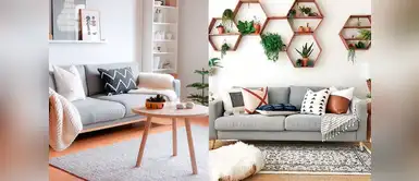 Moderno y acogedor: claves para decorar una sala pequeña Moderno y acogedor: claves para decorar una sala pequeña