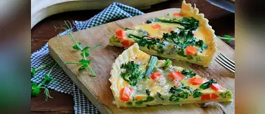 ¡Receta verde! Prepara un Quiche de bimi, zanahoria y queso ¡Receta verde! Prepara un Quiche de bimi, zanahoria y queso