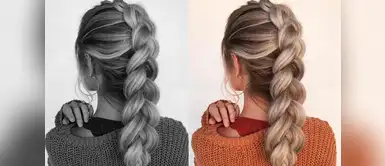 Recrea el peinado de cola de caballo trenzada siguiendo estos pasos Recrea el peinado de cola de caballo trenzada siguiendo estos pasos