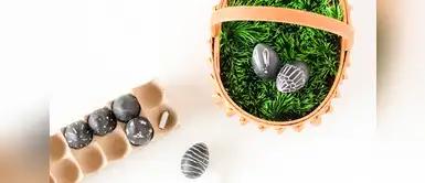 ¡DIY! Decora tus huevos de pascua con pintura de pizarra ¡DIY! Decora tus huevos de pascua con pintura de pizarra