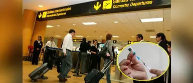 Descartan exigencia de vacuna contra sarampión en aeropuerto Jorge Chávez Descartan exigencia de vacuna contra sarampión en aeropuerto Jorge Chávez