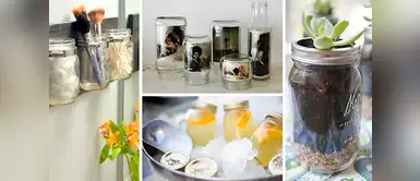 ¡Deco-reciclaje! 6 ideas para reutilizar tarros de vidrio ¡Deco-reciclaje! 6 ideas para reutilizar tarros de vidrio