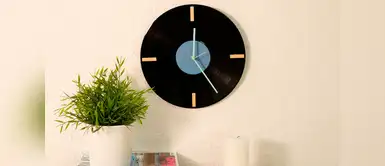 ¡DIY! Recicla y aprende cómo hacer un reloj de vinilo ¡DIY! Recicla y aprende cómo hacer un reloj de vinilo