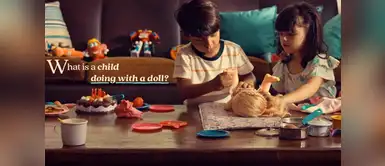 Campaña busca que niños rompan los estereotipos al jugar con muñecas Campaña busca que niños rompan los estereotipos al jugar con muñecas