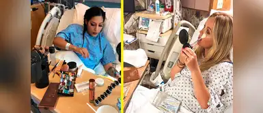 Instagram: maquillarse antes de dar a luz se convierte en tendencia Instagram: maquillarse antes de dar a luz se convierte en tendencia