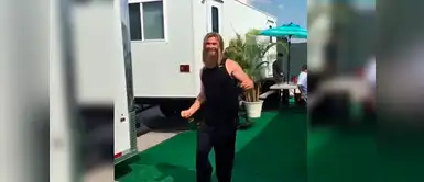 Avengers Endgame: Thor se luce bailando la bamba en video detrás de cámara Avengers Endgame: Thor se luce bailando la bamba en video detrás de cámara