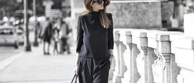 Mira los errores que puedes estar cometiendo cuando usas un look total black Mira los errores que puedes estar cometiendo cuando usas un look total black