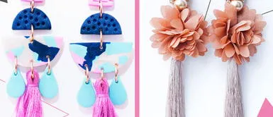 Maxi aretes: accesorios que le darán color al otoño Maxi aretes: accesorios que le darán color al otoño