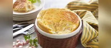 ¡Receta al horno! Prepara un Soufflé de puré de papa y pechuga de pollo ¡Receta al horno! Prepara un Soufflé de puré de papa y pechuga de pollo