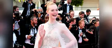 Elle Fanning cerró con broche de oro cannes luciendo esta pieza Elle Fanning cerró con broche de oro cannes luciendo esta pieza
