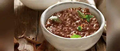 ¡Tradición dulce! Arroz con leche al chocolate con hierbaluisa ¡Tradición dulce! Arroz con leche al chocolate con hierbaluisa