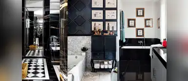 Dark lover: 8 ideas para tener baños de color negro Dark lover: 8 ideas para tener baños de color negro