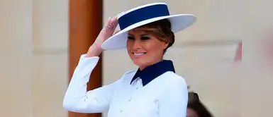 Melania Trump y el outfit inspirado en Lady Di para su visita al Reino Unido Melania Trump y el outfit inspirado en Lady Di para su visita al Reino Unido