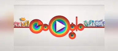 Con pintoresco doodle, Google celebró los 50 años del Orgullo Gay Con pintoresco doodle, Google celebró los 50 años del Orgullo Gay