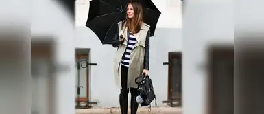 Outfits para días de lluvia y verte impecable Outfits para días de lluvia y verte impecable