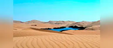 Laguna Morón, un paraíso en medio del desierto de Ica Laguna Morón, un paraíso en medio del desierto de Ica