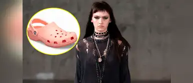 Crocs lanza un modelo con púas y cadenas para sus fans góticos Crocs lanza un modelo con púas y cadenas para sus fans góticos