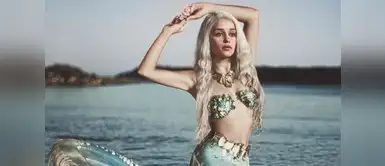 Marca de zapatos lanza botas con 'escamas' de sirena Marca de zapatos lanza botas con 'escamas' de sirena