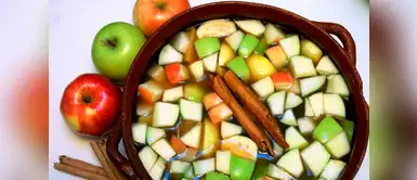 Receta de ponche de manzana para iniciar el día recargada y enfrentar el frío Receta de ponche de manzana para iniciar el día recargada y enfrentar el frío