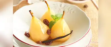 Peras a la miel con vainilla: la receta en 4 dulces pasos Peras a la miel con vainilla: la receta en 4 dulces pasos