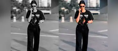 Kendall Jenner pone en tendencia la chompa al estilo 'abuelita' Kendall Jenner pone en tendencia la chompa al estilo 'abuelita'