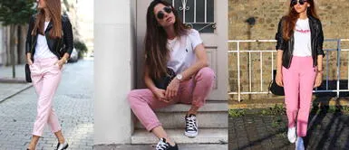 5 ideas de outfit con pantalón rosa que puedes usar este invierno 5 ideas de outfit con pantalón rosa que puedes usar este invierno