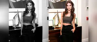 Emily Ratajkowski trajo de vuelta esta tendencia en cinturones de los 80's Emily Ratajkowski trajo de vuelta esta tendencia en cinturones de los 80's