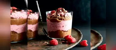 Deliciosa receta: Mousse de chocolate, frambuesa y semillas de chía Deliciosa receta: Mousse de chocolate, frambuesa y semillas de chía