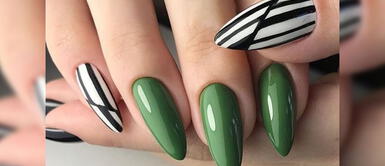 5 diseños de uñas color verde que puedes usar este invierno 5 diseños de uñas color verde que puedes usar este invierno