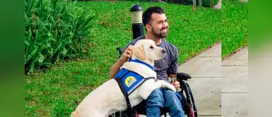 Este perrito le cambió la vida a su dueño que sufre una extraña enfermedad Este perrito le cambió la vida a su dueño que sufre una extraña enfermedad