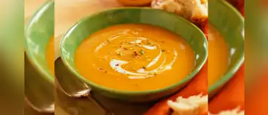 Disfruta de una deliciosa y nutritiva mazamorra de zapallo con leche Disfruta de una deliciosa y nutritiva mazamorra de zapallo con leche
