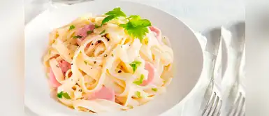 Cocina rápido y fácil estos deliciosos tallarines a lo Alfredo Cocina rápido y fácil estos deliciosos tallarines a lo Alfredo