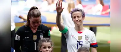 Rapinoe usó brazalete de capitana en final del Mundial tras rumor de censura de Trump Rapinoe usó brazalete de capitana en final del Mundial tras rumor de censura de Trump
