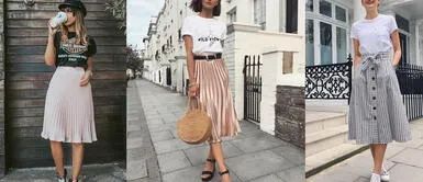 Conoce cuál es el tipo de zapato que debes usar, según el largo de tu falda Conoce cuál es el tipo de zapato que debes usar, según el largo de tu falda