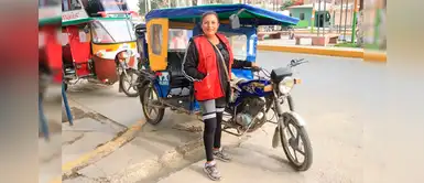 Mototaxista peruana protagoniza primera película de moteros en el Perú Mototaxista peruana protagoniza primera película de moteros en el Perú